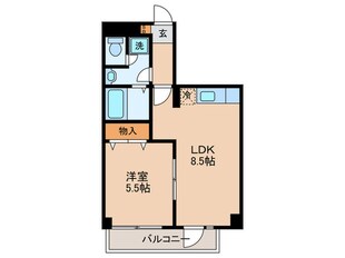 クリスタルハイムⅡの物件間取画像